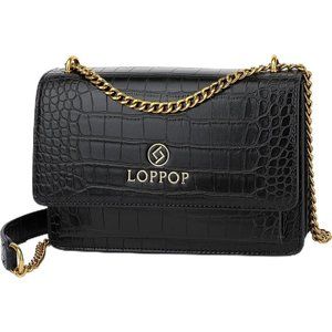 Crossbody Bag Fashion Handbags Leather Satchel Bags for Women-C-Black(2052)